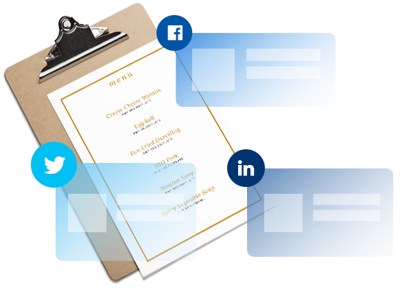 social media - digital marketing for restaurants