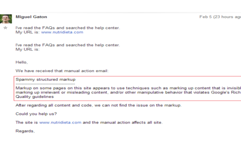 Google Sends Manual Penalty for “Spammy Structured Markup”