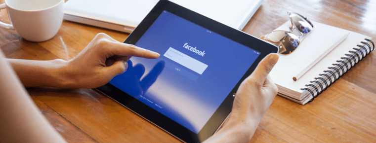 Facebook in Tablet
