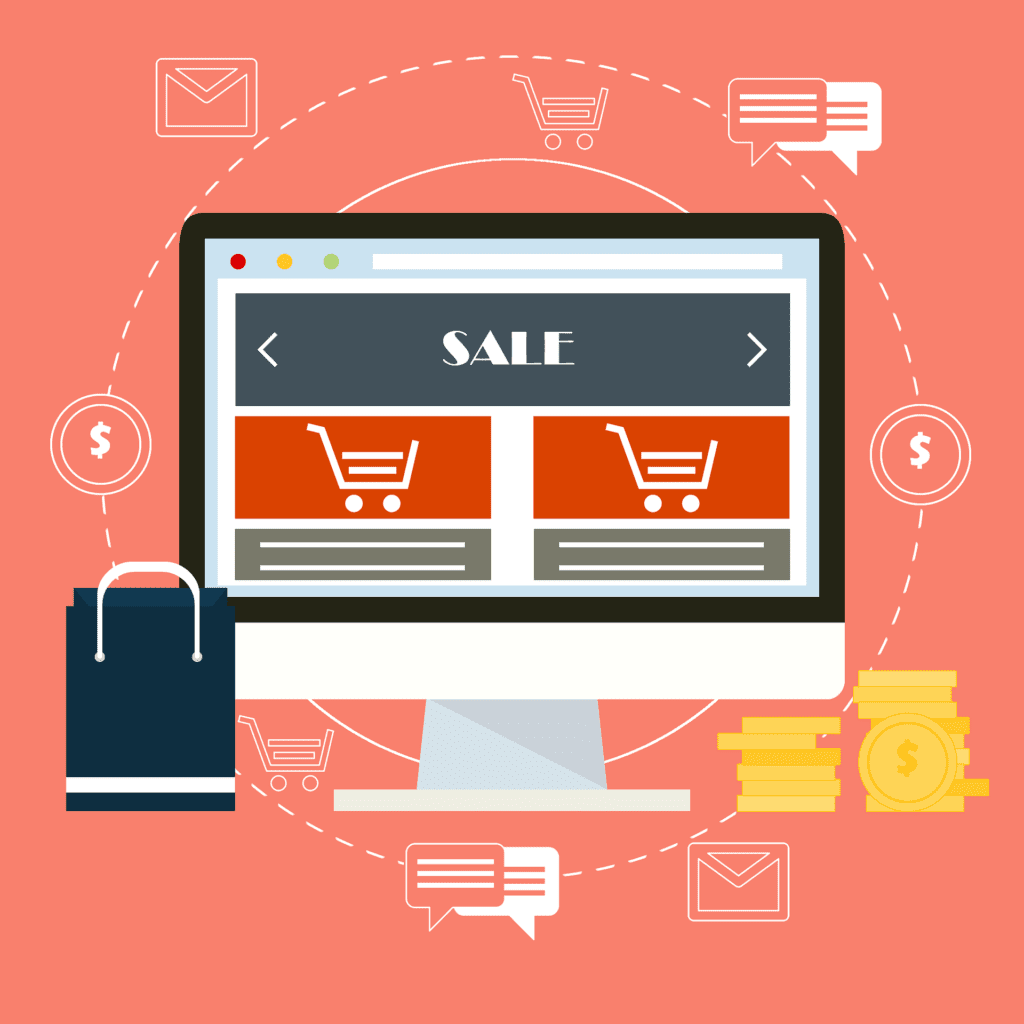 Ecommerce web design and development services