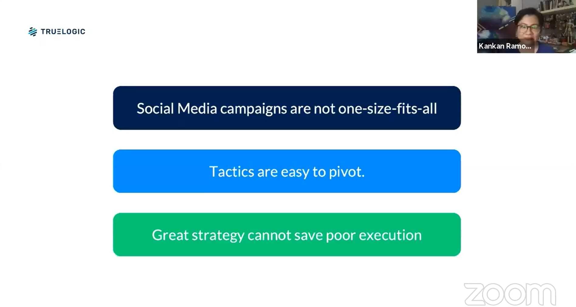 Social Media optimization presentation slide