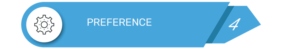 preference