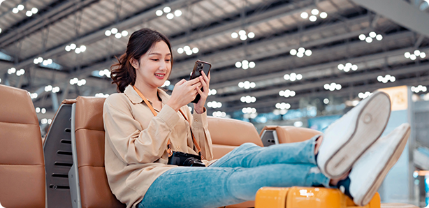 woman satisfied with her results from content marketing services