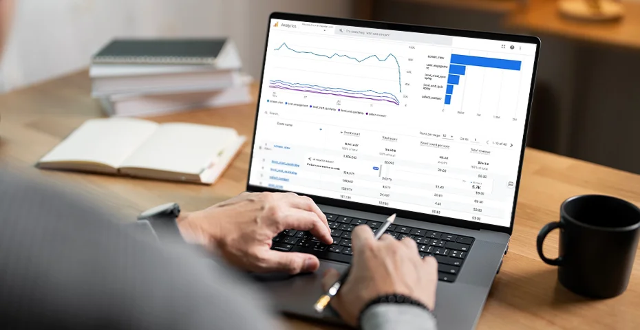 a marketing specialist studying google data