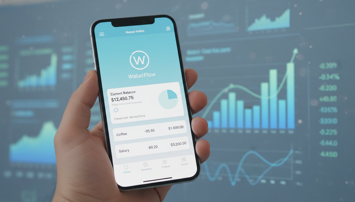 Smartphone showing a digital wallet app, reflecting financial technology growth.