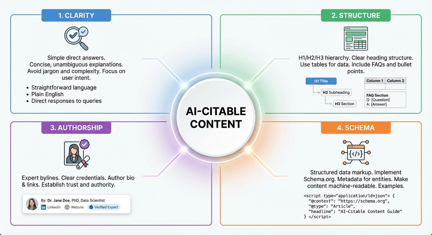 AI-Citable Content Formula