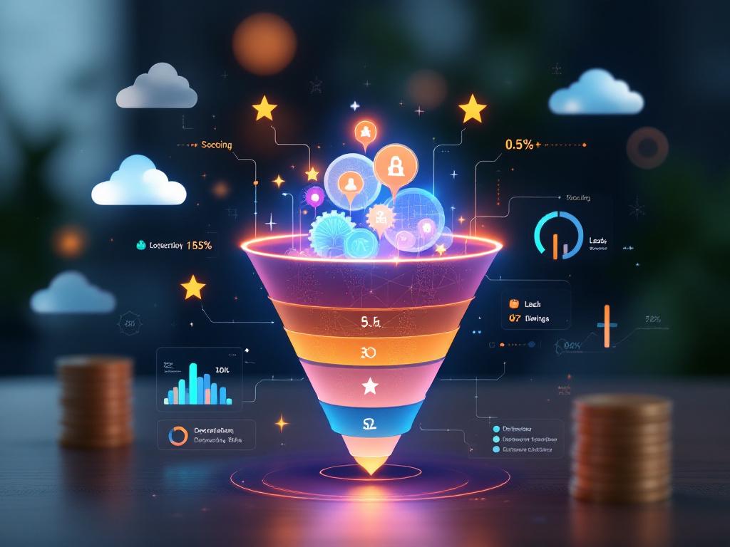 Lead scoring visualization