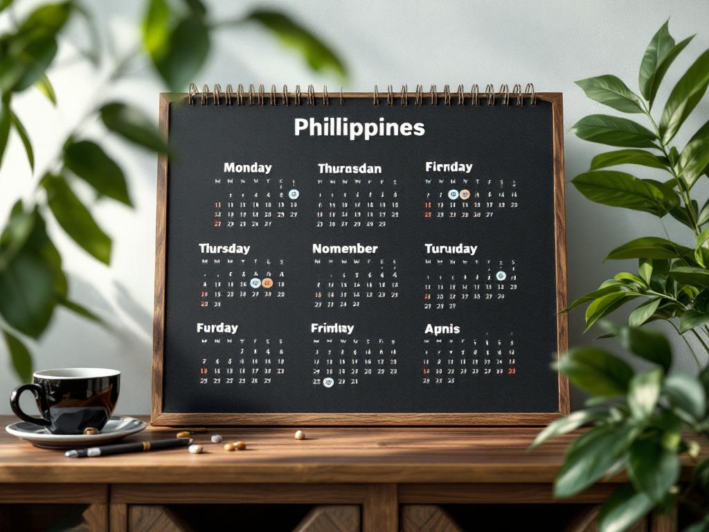 Philippines content calendar