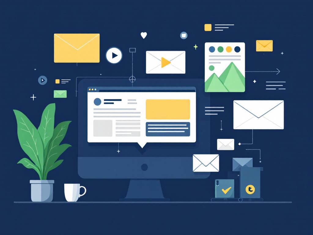 Content marketing strategy visualization