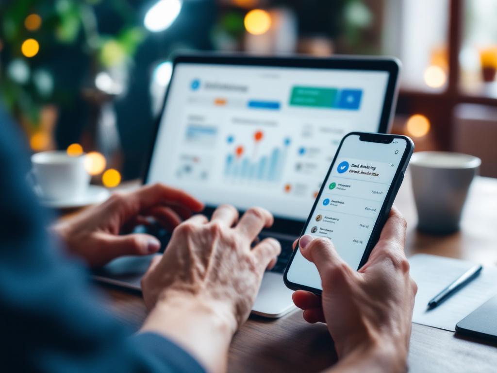 Email marketing dashboard showing subscriber growth