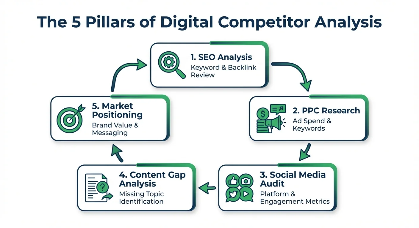 5 Pillars of Digital Competitor Analysis