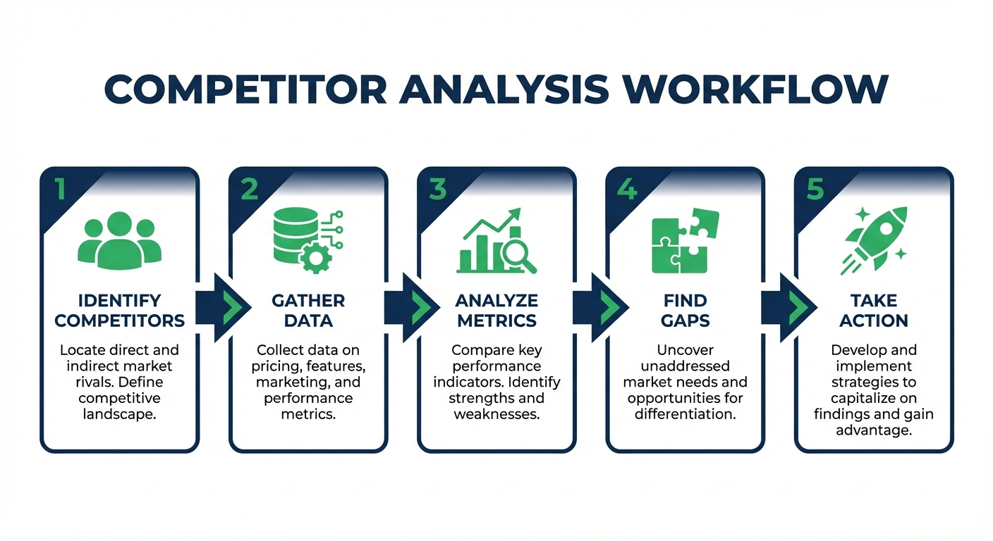 Competitor Analysis Workflow na Powered by AI