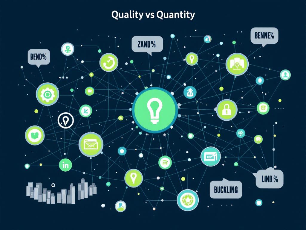 Backlink network visualization