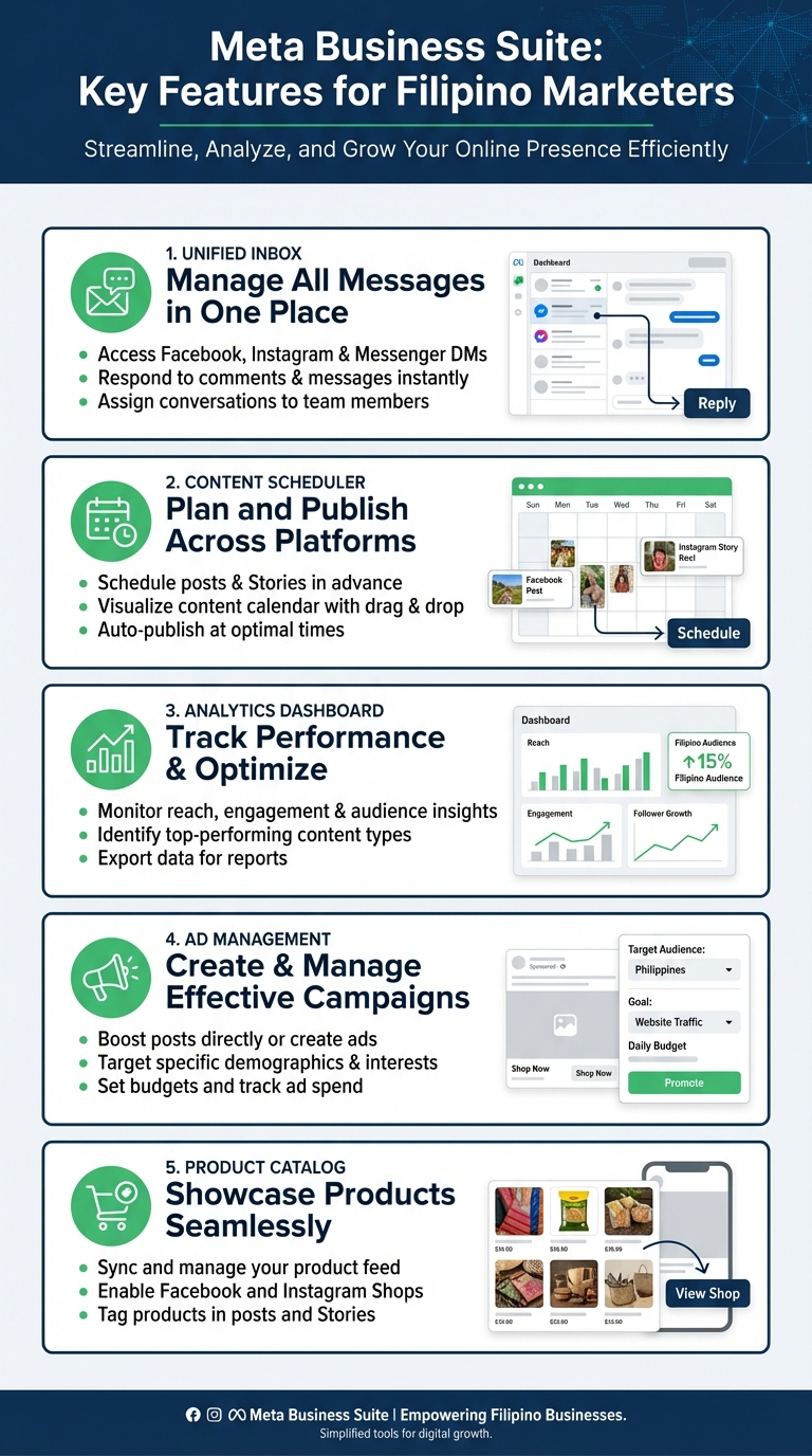 Social media advertising platforms infographic