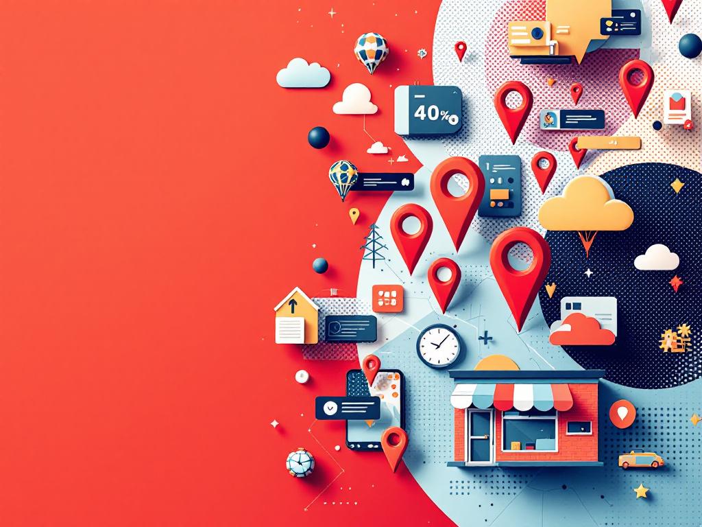 Local SEO framework collage image