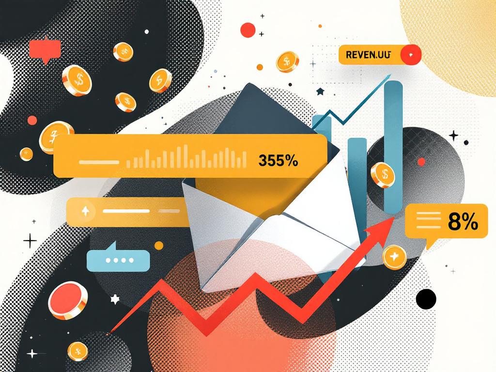 Email revenue attribution and growth concept