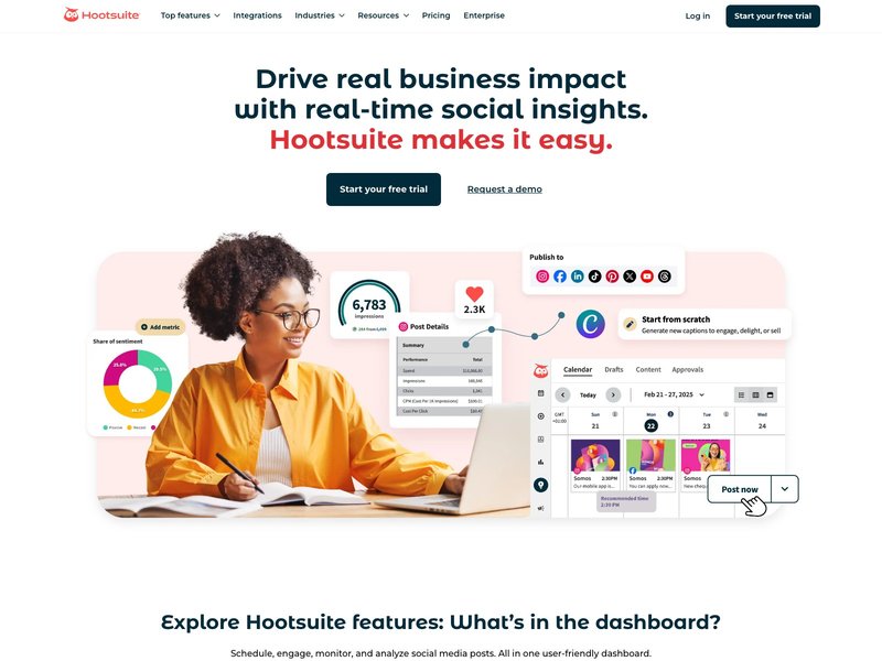 Hootsuite Social Media Management