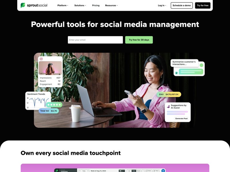 Sprout Social Platform