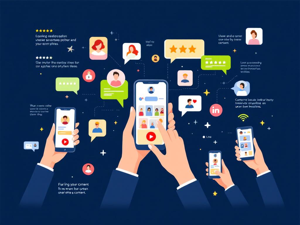User-generated content creation by real customers