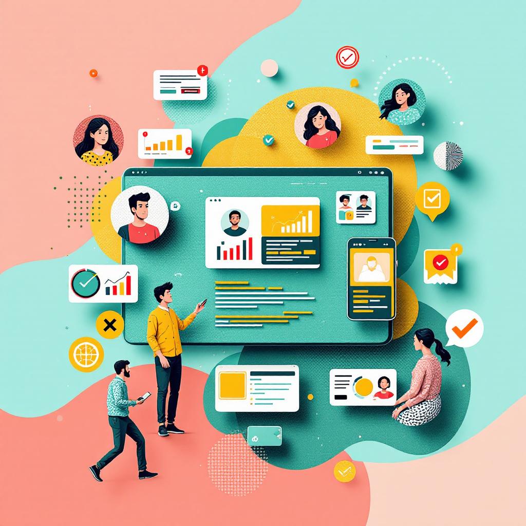 Usability testing and user research process for website optimization