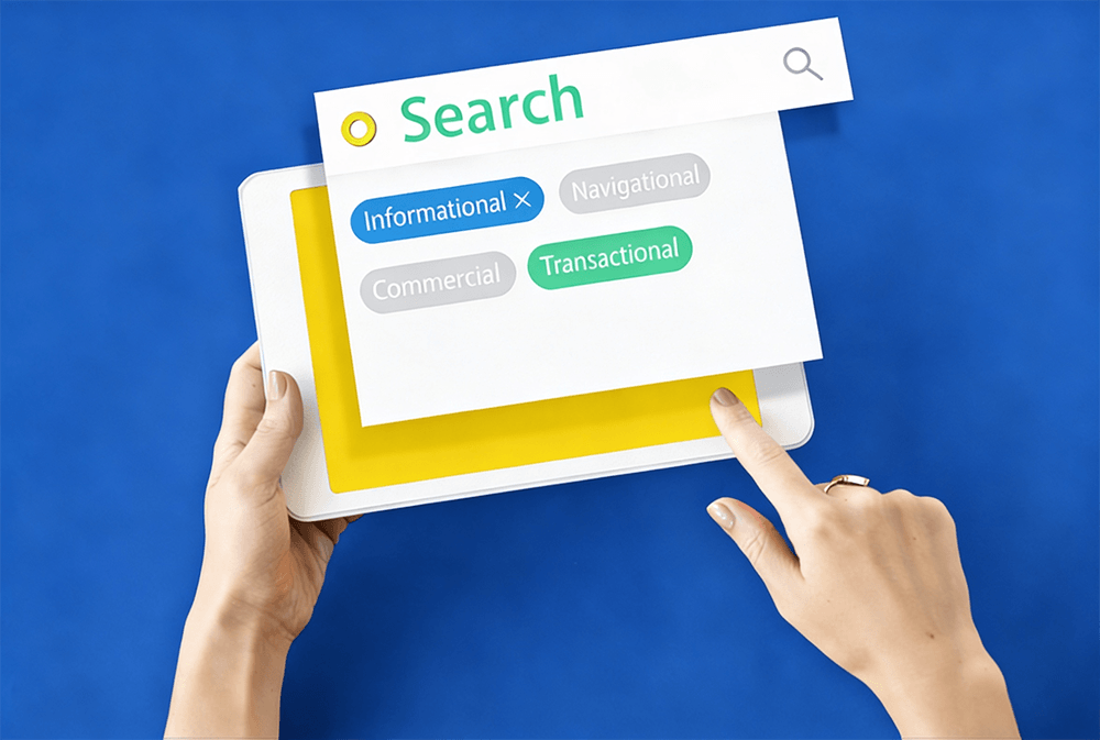 Search intent—informational, navigational, commercial, transactional