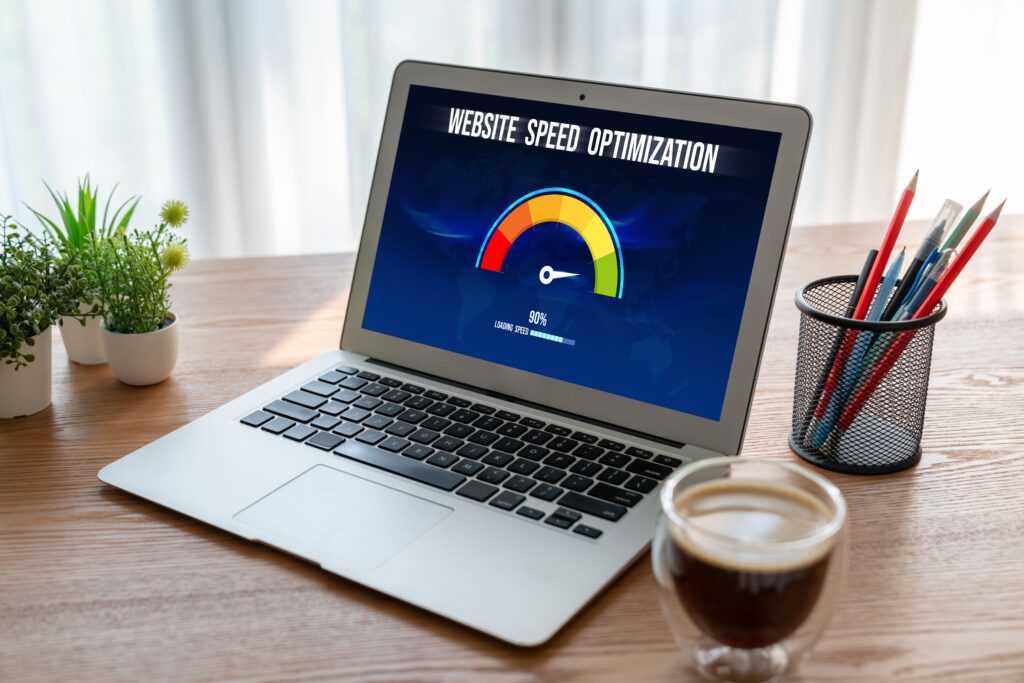 Evaluating website speed optimization