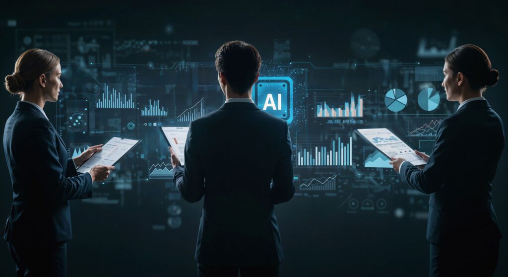 A team auditing AI search visibility